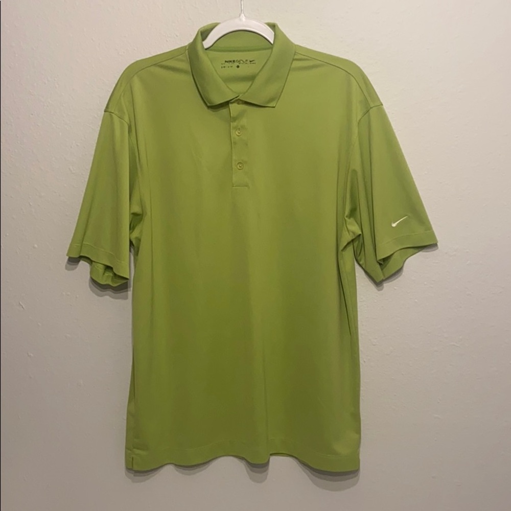 Green Nike Golf polo shirt